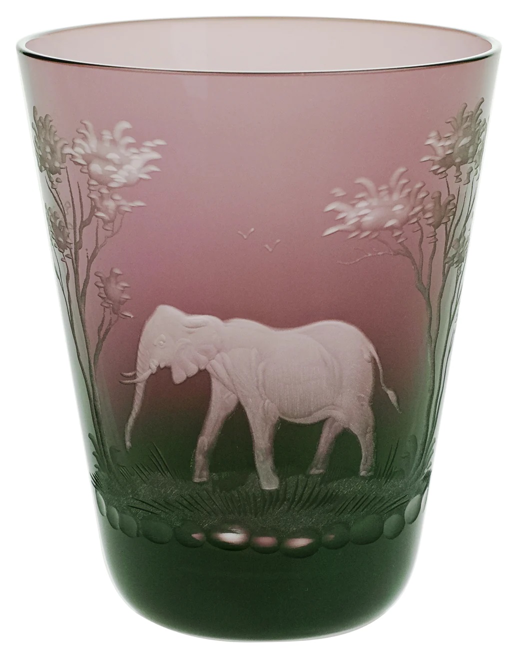 Klimandscharo 107 Mm Fil Desenli Mor Yakut Renkli Bardak